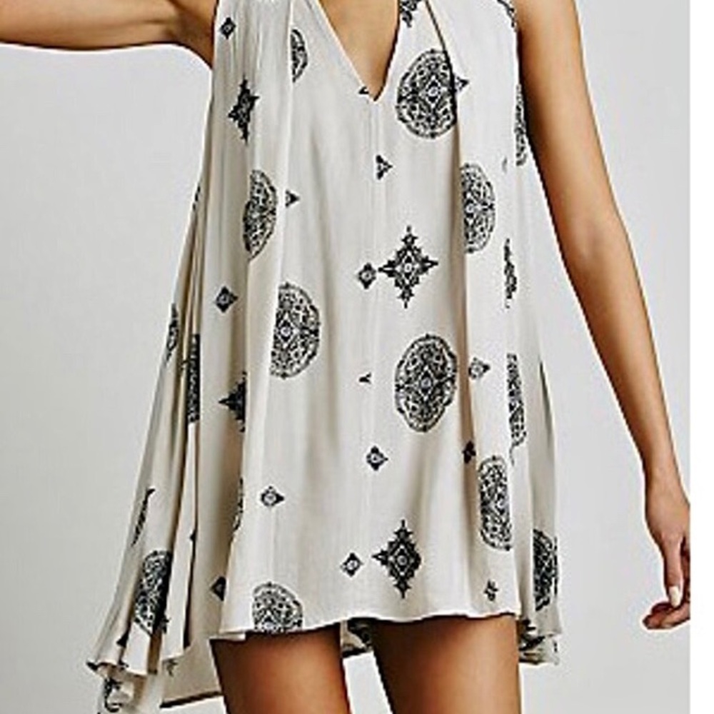 Free People swing whimsical mini dress